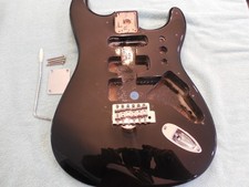 Fender Stratocaster MIM Body w/Hardware. Black. Mint Condition picture