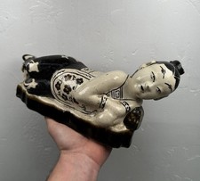Chinese 14-15 Century Yuan Ming Dynasty Porcelain Cizhou-Ware Woman Opium Pillow picture