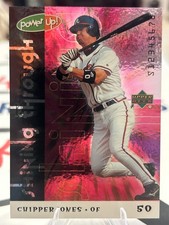 Chipper Jones 2004 Upper Deck Power Up Shining Through #ST-68 2 Card Minimum picture