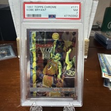1997-98 Topps Chrome - Kobe Bryant #171 - PSA 8 picture