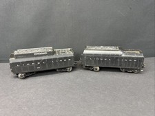 2 Vintage Lionel Lines Train Tenders 234W O Gauge Parts Repair Untested, *1 picture