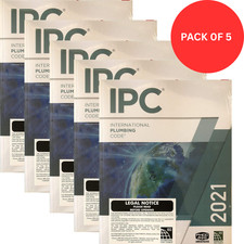 IPC 2021 | 2021 International Plumbing Code | PACK OF 5 | picture