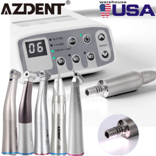AZDENT Dental Electric LED Brushless Micro Motor/1:1/1:5 Increasing Handpiece picture