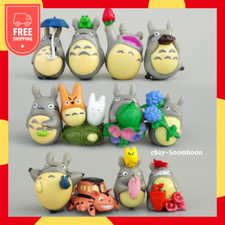 12x My Neighbor Totoro Studio Ghibli Cat Bus Figures Playset Collection FreeShip picture