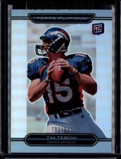 2010 Topps Platinum #79 Tim Tebow Rookie Refractor #/999 picture