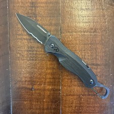 Leatherman Crater C33X Folding Pocket Knife Black - Excellent picture