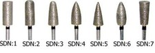 7 Sintered Diamond Burs HP Shank For Your Dental Lab  picture