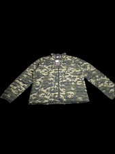 Mountain Hardwear Men Jacket Travel OM8944 Mt Eyak 2 Camo Puffer Green Size L picture