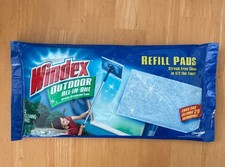 Windex Outdoor Window Cleaning Refill Pads Includes 2 Pads NEW SEALED picture