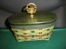 Longaberger 2013 St Patrick's Day Irish Traditions Basket Combo with Lid picture