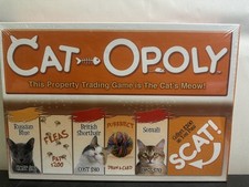 Cat-Opoly Bard Game Late For the Sky NEW SEALED picture