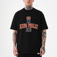 Philly Kingjames, Philadelphia 76ers Lebron James #23 King Shirt - Full Size picture
