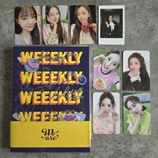 Weeekly - 1st Mini Album [We are] Signed By All Members Mwave Makestar picture