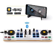 Hercules DJ Control Mix Wireless Double Deck Controller w/ Bluetooth (B-Stock) picture