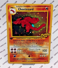 Cheetozard, Cheetos Charizard ✱ Custom Art on Authentic Pokemon Card picture