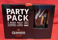 Official Vintage 2002 Guinness Draught Party Pack Gift Set-New In Box picture