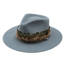 Charlie 1 Horse Ladies Two Dollar Pistol Denim Blue Western Hat CWTDPS-1030DM picture