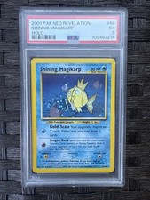 Pokemon Neo Revelation 2001 Shining Magikarp Holo Rare Card #66/64 PSA 5 picture