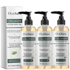 3PCS Collagen Lifting Body Oil Firming Anti Aging Wrinkles Scars & Stretch Mark picture