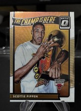 2016-17 Panini Donruss Optic - The Champ Is Here Scottie Pippen #13 Holo Silver picture