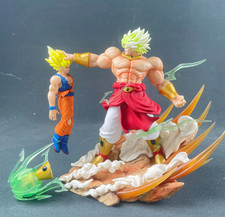 20cm Dragon Ball Z Broly vs Goku Super Saiyan Figure - Anime GK PVC Statue picture