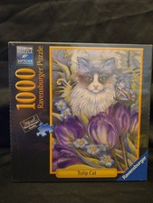 Ravensburger Puzzle - Tulip Cat - 1000 Pieces - New/Sealed picture