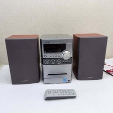 Sony CMT-NEZ3 Micro Hi-Fi Component System CD Cassette MP3 AM/FM Radio Remote picture