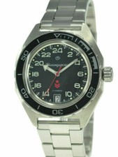 Vostok Komandirskie 650541 Watch Mechanical Automatic 24-Hour USA Seller picture