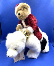 Boyds Bears S.C. Nicholbeary w/ Tundra Santa Polar Bear #919605 HTF Tags     987 picture
