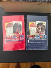 1990-91 NBA Hoops Series 1 & 2 Factory Sealed Boxes MJ Jordan picture