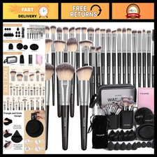 51 PCS Professional Makeup Brush Set - Foundation, Powder, Eyeshadow, Blush Kit picture