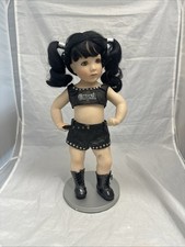 Chyna Danbury Mint Little Chyna Porcelain Doll 2001 WWF WWE Vintage Aprox 15” picture