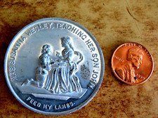 1866 S. S. Centenary Offering Wesley Chapel & Parsonage Mrs. Wesley Teaching B16 picture