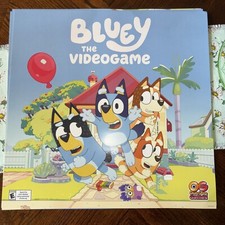 Bluey The Video Game Poster 24x23.75 From GAMESTOP picture