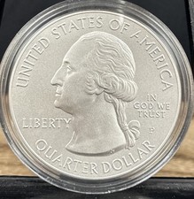 2014-P America the Beautiful Great Smoky Mtns Nat Park 5 oz .999 Silver 25C picture