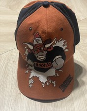 Vintage Texas Longhorns Break Trough Colosseum Athletics SnapBack Hat Cap 90s picture