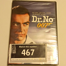 James Bond Dr. No 007 DVD Widescreen Sean Connery Ursula Andress PG NEW SEALED picture