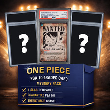 One Piece PSA 10 Graded Anime Card Mystery Box picture