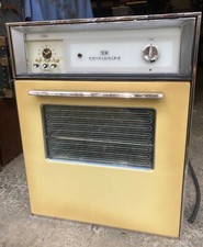 Vtg 1970s Frigidaire Pristine Harvest Gold GM Electric Wall Oven Stove RGB-94K picture