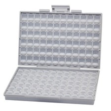 8PCS AideTek BOX-ALL-144 Empty enclosure w/144 compartments each w/lid SMD USA picture