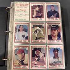 1982 TCMA BASEBALL'S GREATEST SLUGGERS COMPLETE SET 1-45 RUTH MANTLE AARON MAYS picture