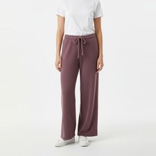 Nike NWT Phoenix Cozy Boucle Slim Knit Pants Womens XL Burgundy Crush HV2766-619 picture