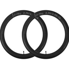 2-Pack 2.50/3.00-18 Heavy-Duty Motorcycle Inner Tubes, 3mm Butyl Rubber with ... picture