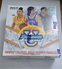 2024-25 Bowman Chrome U Basketball MEGA BOX Sealed FLAGG WATKINS picture