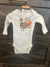New Carters Infant  Gobble Gobble Bodysuit With Pants Newborn picture