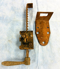 1932-1934 Ford Coupe Seat Adjuster W/Floor Bracket Cabriolet 4-Dr. Flathead 1933 picture