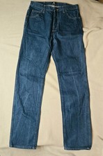 Vintage Wrangler 47MWZ Premium Performance Cowboy Cut Jeans 34x36 leather patch picture