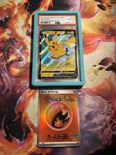 PSA 10 Pikachu V 2021 Pokemon Celebrations - Black Star Promo SWSH143 picture