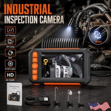 Handheld Industrial Endoscope 1080P LED Borescope 8mm Inspection Snake Camera picture