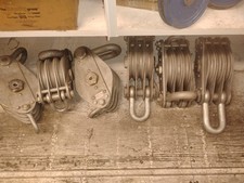 SEALINK  10'' TRIPLE SHEAVE CONSTUCTION BLOCK for 5/8-7/8 WIRE ROPE picture